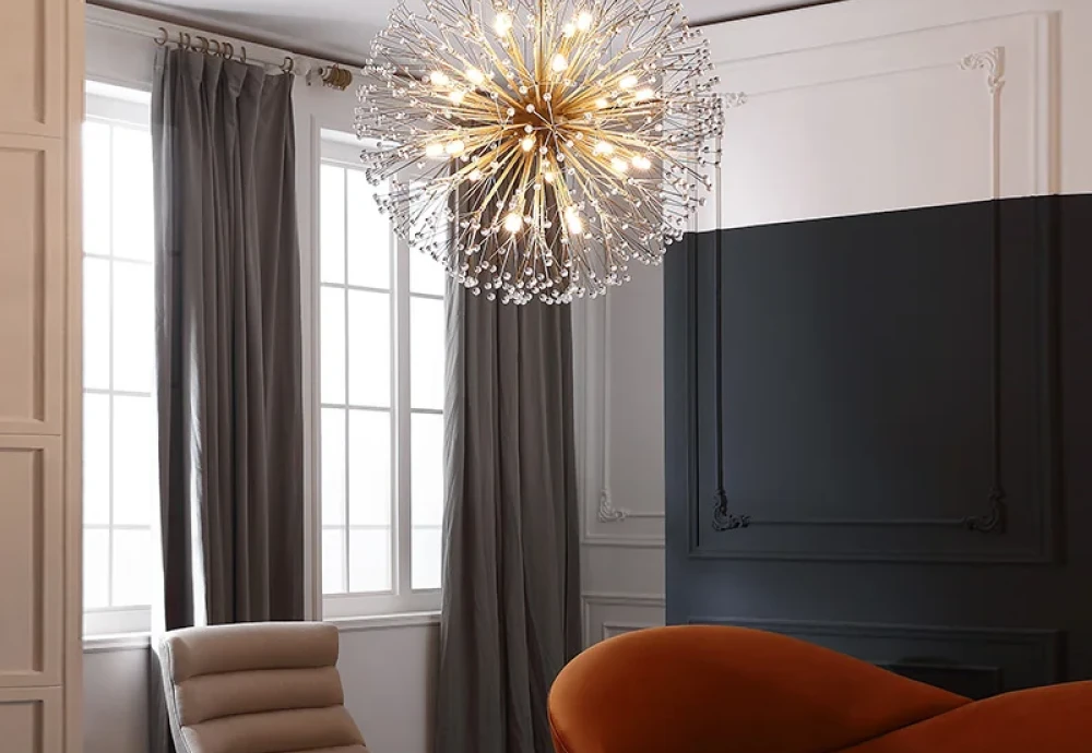 clear glass globe chandelier